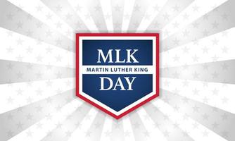 martin luther king day banner layout design, vektor illustration