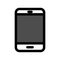 Illustrationsvektorgrafik des Smartphone-Symbols vektor