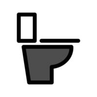 Illustrationsvektorgrafik von Sanitär, Toilette, WC-Symbol vektor