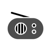 Abbildung Vektorgrafik Radio-Symbol vektor