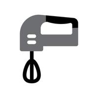 Abbildung Vektorgrafik Handmixer-Symbol vektor