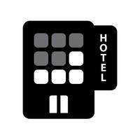 Abbildung Vektorgrafik des Hotelsymbols vektor