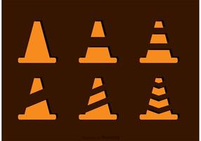 Enkel Orange Cone Vectors