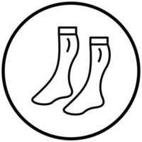 Socken-Icon-Stil vektor