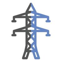 Symbolstil für elektrische Energie vektor