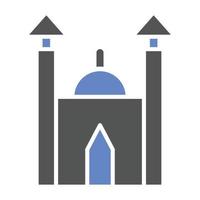 Moschee-Symbol-Stil vektor