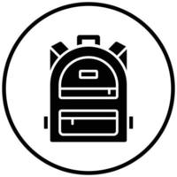 Rucksack-Icon-Stil vektor