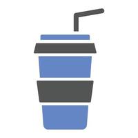 Kaffee zum Mitnehmen Icon-Stil vektor