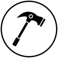 Hammer-Icon-Stil vektor