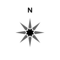 illustration vektorgrafik av kompassikondesign vektor