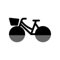 Abbildung Vektorgrafik Fahrrad-Symbol vektor