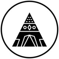 Tipi-Icon-Stil vektor