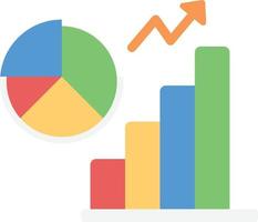 analytics finansiella pengar affärsekonomi element vektor