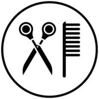 Friseur-Icon-Stil vektor