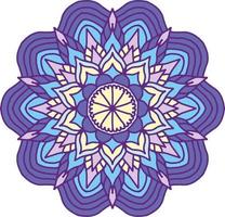 bunter Mandala-Hintergrund, dekorative runde Ornamente. ungewöhnliche Blütenform. orientalischer Vektor, Anti-Stress-Therapiemuster. Designelemente weben,