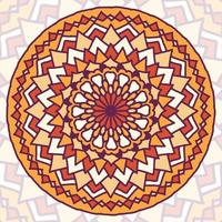 bunter Mandala-Hintergrund, dekorative runde Ornamente. ungewöhnliche Blütenform. orientalischer Vektor, Anti-Stress-Therapiemuster. Designelemente weben, vektor
