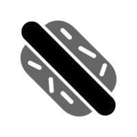 illustration vektorgrafik av hotdog ikon design vektor