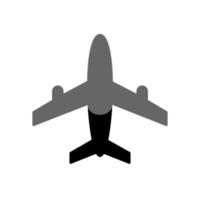 Illustrationsvektorgrafik des Flugzeugsymbols vektor