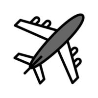 Illustrationsvektorgrafik des Flugzeugsymbols vektor