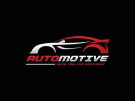 Automobil-Logo-Design-Vektor-Illustration. Auto-Logo-Vektor vektor
