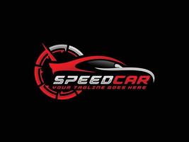 Speed-Car-Logo-Vektor. Automobil-Logo vektor