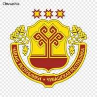 emblem för provinsen Ryssland vektor