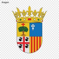 emblem provinsen Spanien vektor