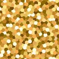 skimmer sömlöst mönster med guld glitter konfetti vektor