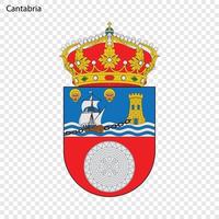 Emblem Provinz Spanien vektor