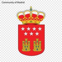 emblem provinsen Spanien vektor