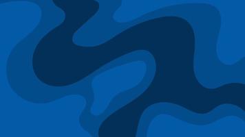 abstrakte moderne blaue Strudelüberlappung, dynamischer Wasserwellenfliegerhintergrund vektor