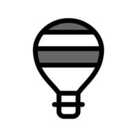 Illustrationsvektorgrafik des Luftballon-Icon-Designs vektor