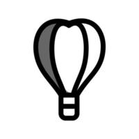 Illustrationsvektorgrafik des Luftballon-Icon-Designs vektor