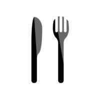 illustration vektorgrafik av gaffel ikon design vektor