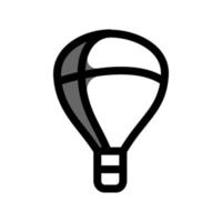 Illustrationsvektorgrafik des Luftballon-Icon-Designs vektor