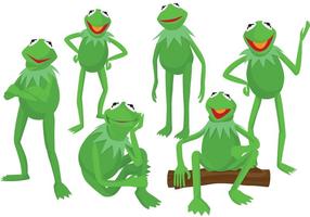 Kermit die Frosch Vektoren