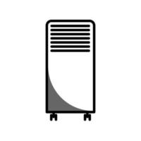 Symbolvorlage für Klimaanlage vektor