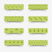 Set Frosch Washi Tape vektor