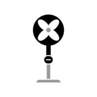 Abbildung Vektorgrafik Stand-Fan-Symbol vektor