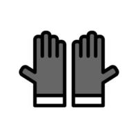 Illustrationsvektorgrafik des Handschuhsymbols vektor