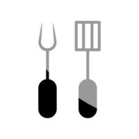 illustration vektorgrafik av grill ikon design vektor