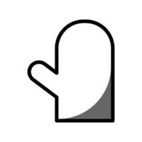 Illustrationsvektorgrafik des Handschuhsymbols vektor