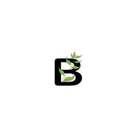 bokstaven b logotyp vektor illustration design