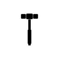 Hammer-Symbol Vektor-Illustration-Design-Element vektor