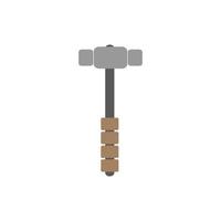 Hammer-Symbol Vektor-Illustration-Design-Element vektor