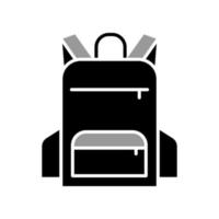 Rucksack-Icon-Vorlage vektor