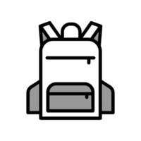 Rucksack-Icon-Vorlage vektor