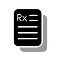 Abbildung Vektorgrafik des RX-Symbols vektor