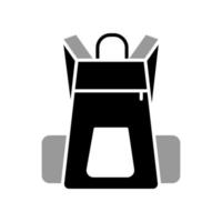 Rucksack-Icon-Vorlage vektor