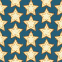 Sterne Musterdesign. Blauer Hintergrund. Grafikdesign. vektor